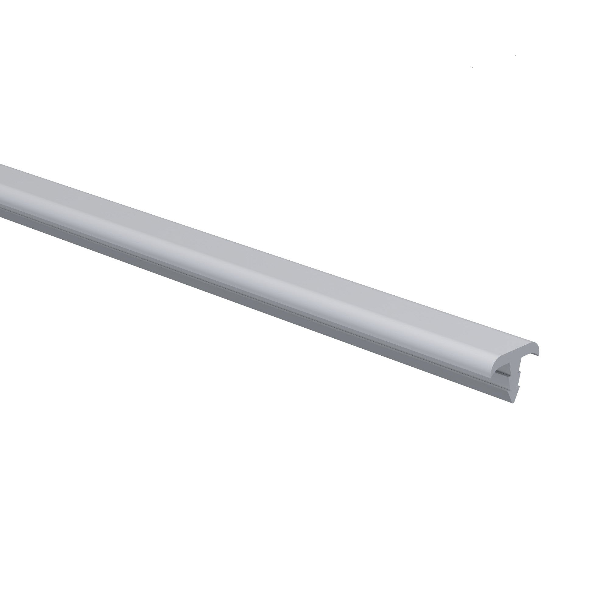 Kantenschiene 10 x 5 mm mit Harpunensteg