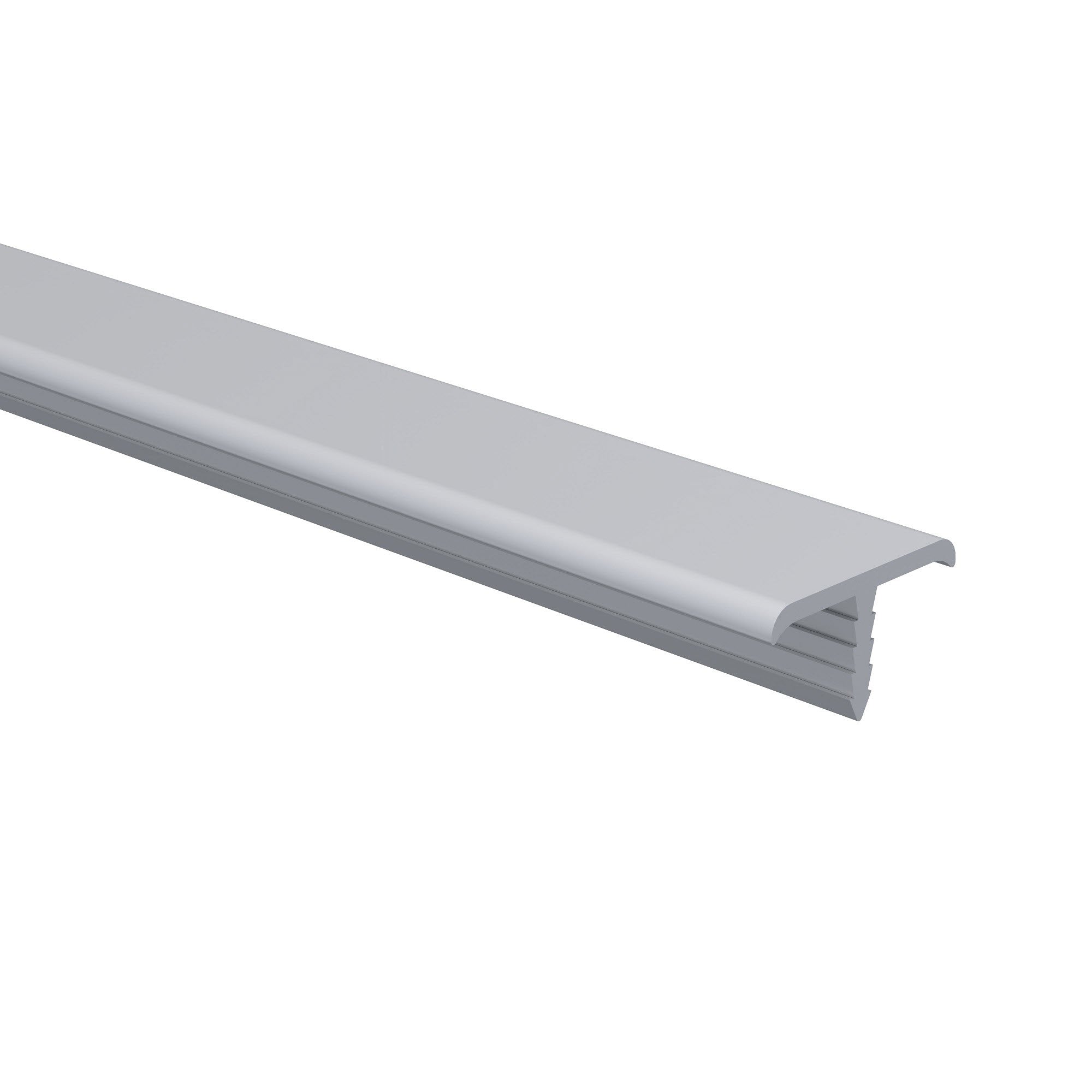 Kantenschiene 21 x 10 mm mit Harpunensteg