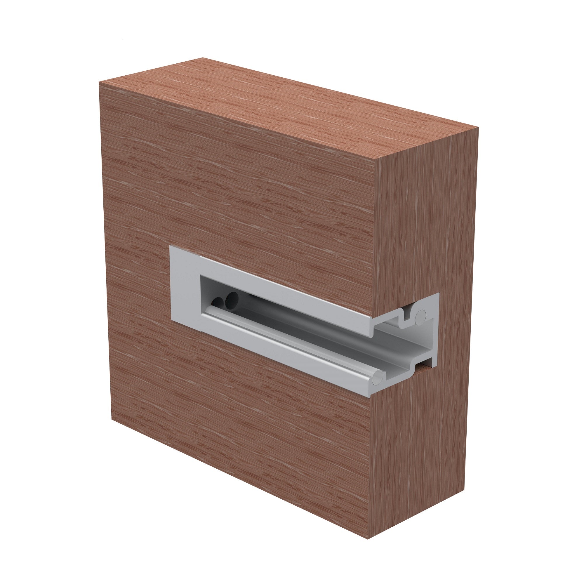 Einschubprofil für 8 mm Glasboden