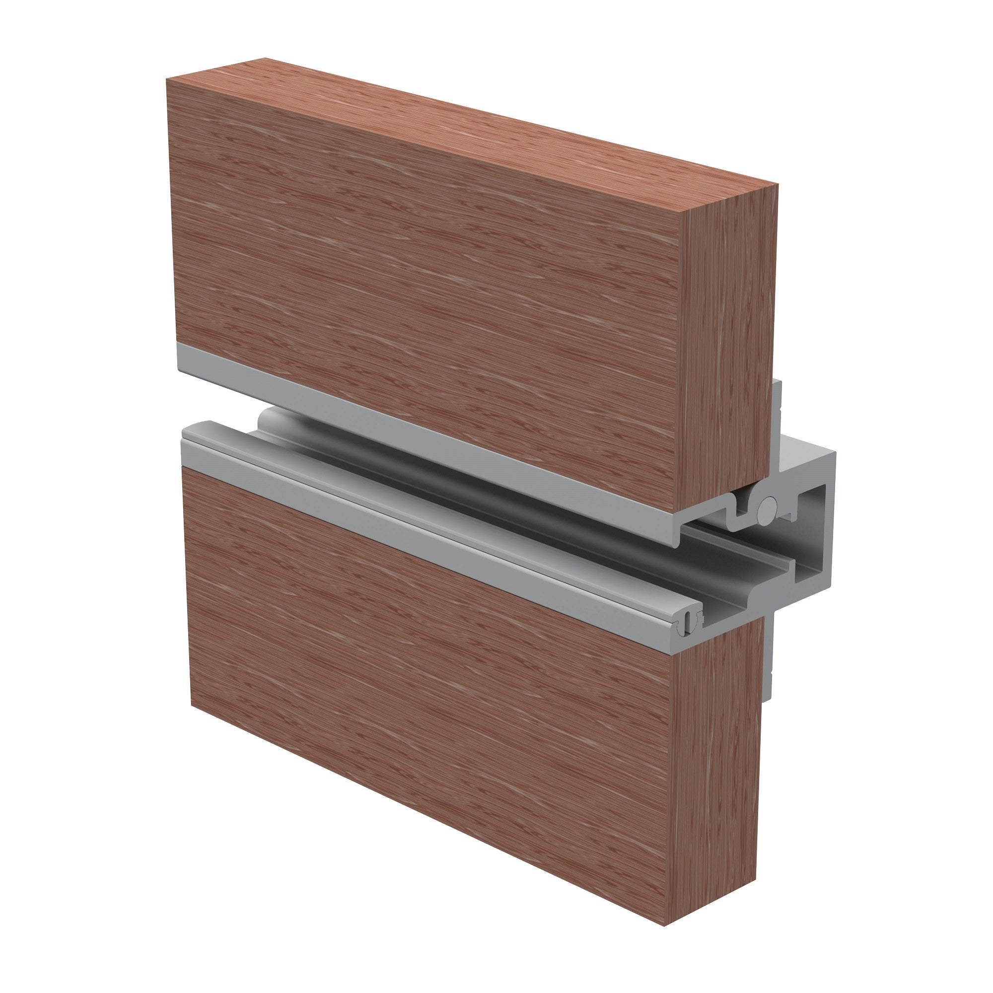 Einschubprofil für 8 mm Glasboden | 19er Holzplatte