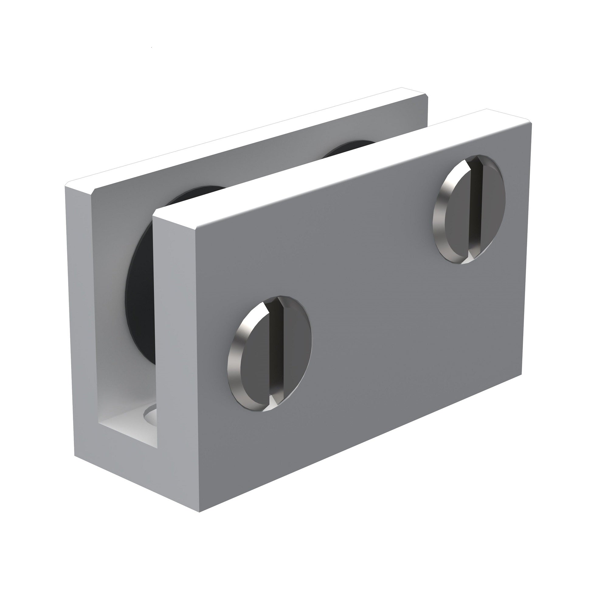 Glashalter 50 x 19 mm für Seitenscheibe