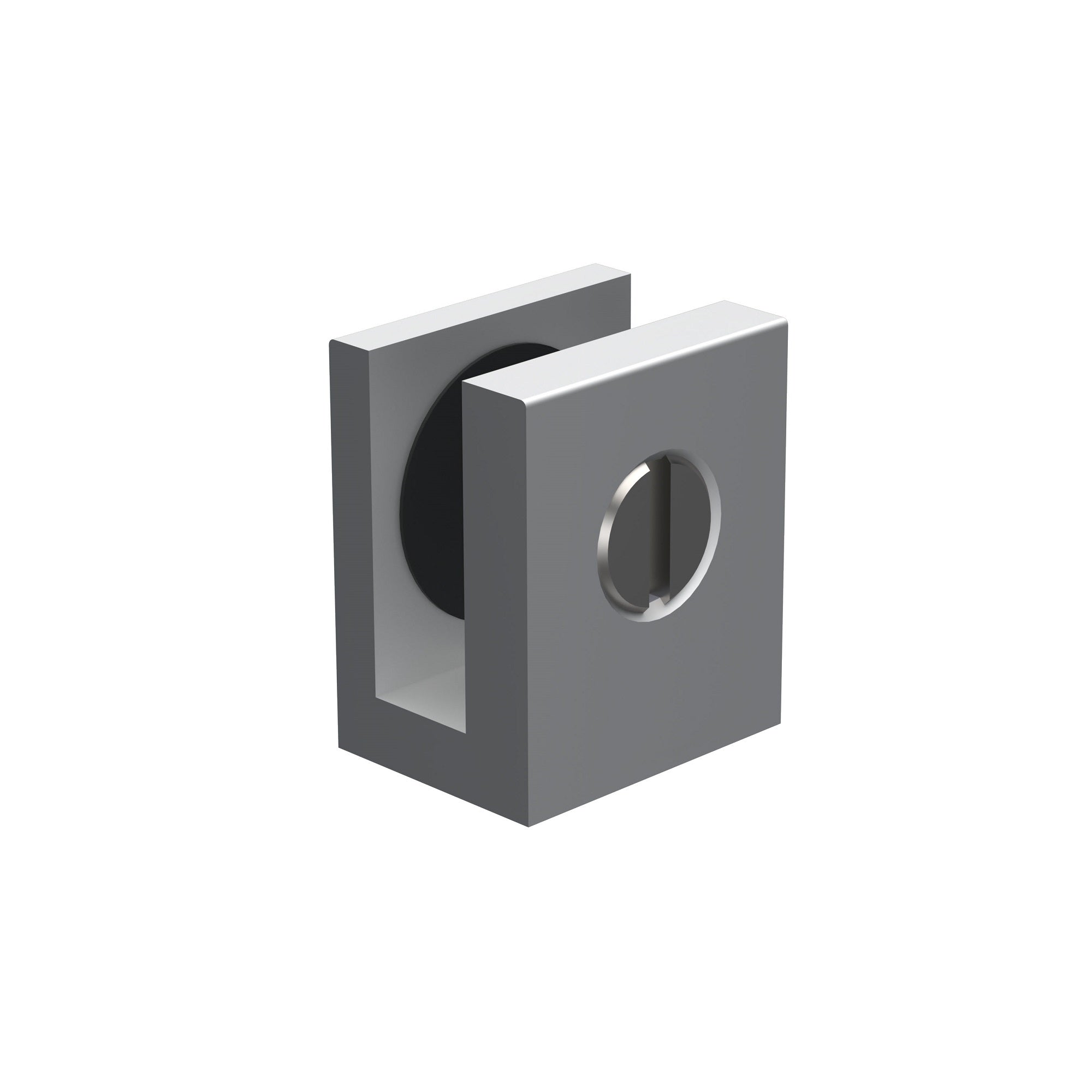 Glashalter 25 x 19 mm für Seitenscheibe