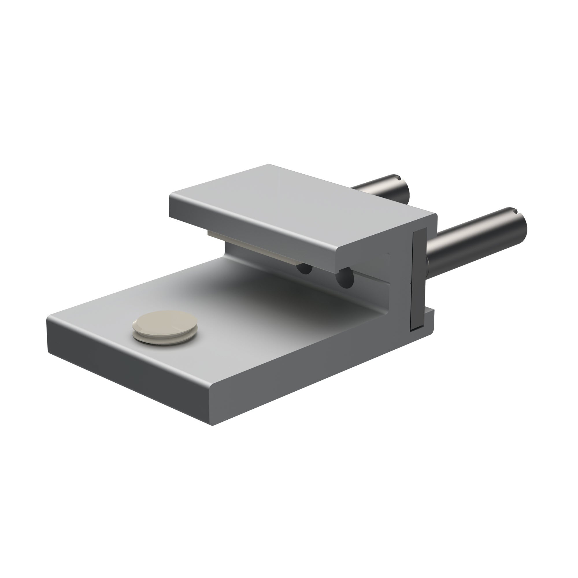 Glashalter 45 mm | für 8 - 10 mm Glas | mit Stiftbefestigung